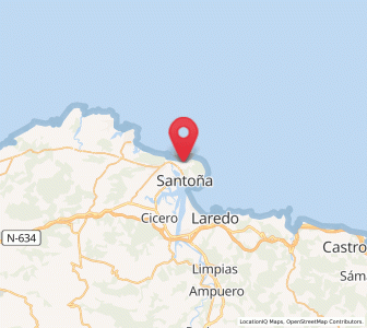 Map of El Dueso, Cantabria
