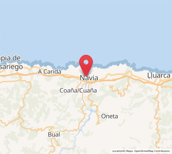 Map of El Espín, Asturias
