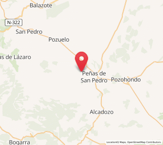 Map of El Fontanar de Alarcón, Castille-La Mancha