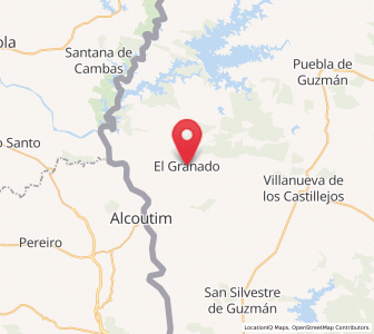 Map of El Granado, Andalusia