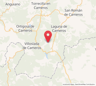 Map of El Horcajo, La Rioja