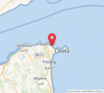 Carte : El Jaral, Ceuta