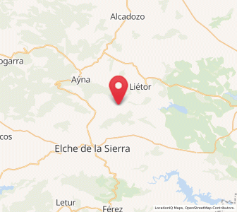 Map of El Jinete, Castille-La Mancha