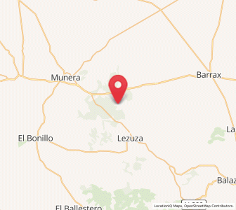 Map of El Lituero, Castille-La Mancha