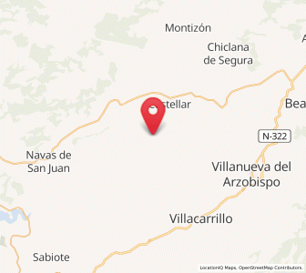 Map of El Llano de la Mata, Andalusia