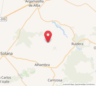 Map of El Lobillo, Castille-La Mancha
