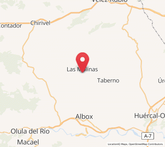 Map of El Lugarico, Andalusia