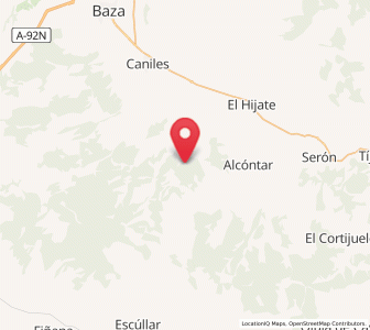 Map of El Lugarillo, Andalusia