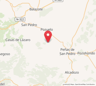 Map of El Madroño, Castille-La Mancha