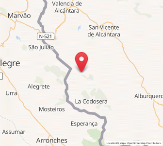 Map of El Mayadil, Extremadura