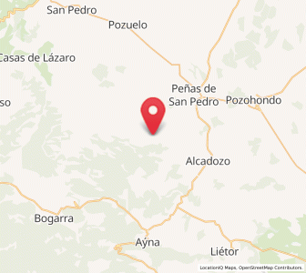 Map of El Molinar, Castille-La Mancha