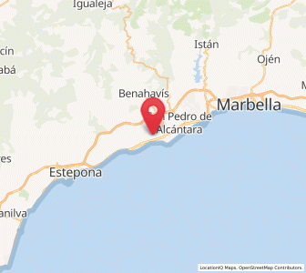 Map of El Paraíso, Andalusia