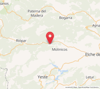 Map of El Pardal, Castille-La Mancha