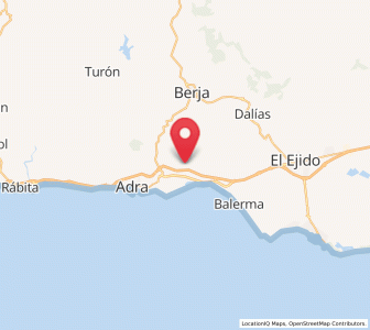 Map of El Pardo, Andalusia