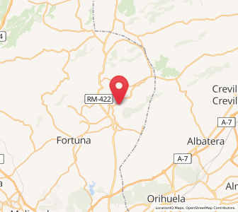 Map of El Partidor, Murcia