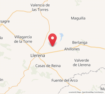 Map of El Pedrosillo, Extremadura