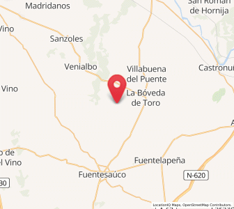 Map of El Pego, Castille and León