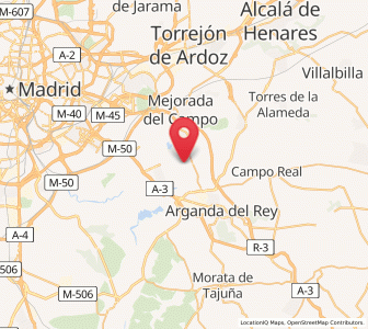 Map of El Piul, Madrid