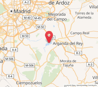 Map of El Porcal, Madrid