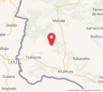 Map of El Poyo, Castille and León