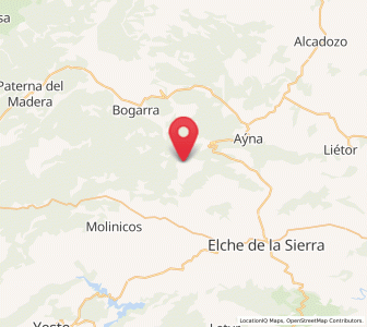 Map of El Pozuelo, Castille-La Mancha