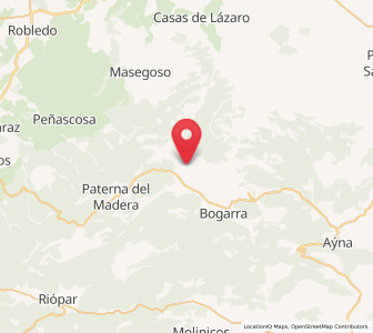 Map of El Prado del Caño, Castille-La Mancha