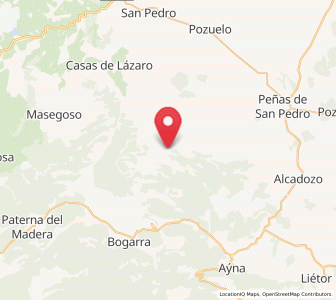 Map of El Puerto, Castille-La Mancha