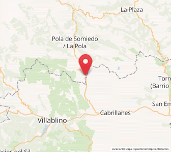 Map of El Puerto de Somiedo, Asturias