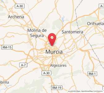 Map of El Puntal, Murcia