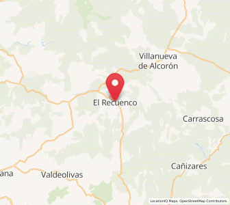 Map of El Recuenco, Castille-La Mancha