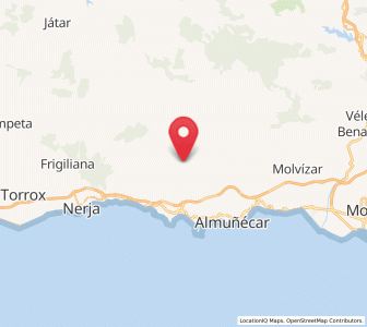 Map of El Rescate, Andalusia