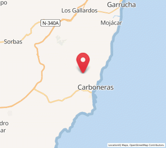 Map of El Saltador Bajo, Andalusia