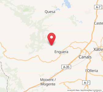 Map of El Saytón, Valencia