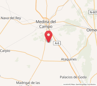 Map of El Tobar, Castille and León