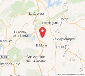 Map of El Vellón, Madrid