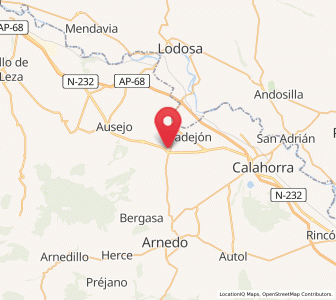 Map of El Villar de Arnedo, La Rioja