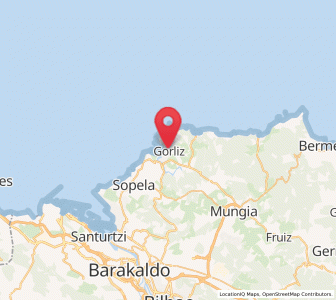 Map of Elexalde, Basque Country