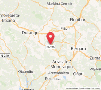 Map of Elorrio, Basque Country