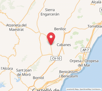 Map of Els Corrals, Valencia