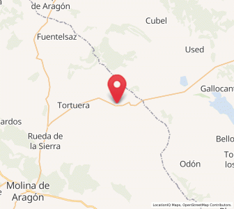 Map of Embid, Castille-La Mancha