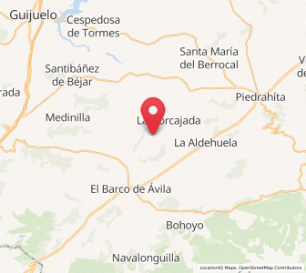 Map of Encinares, Castille and León