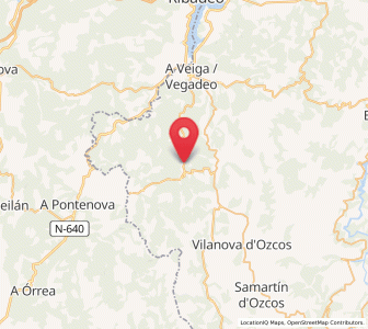 Map of Entorcisa, Asturias