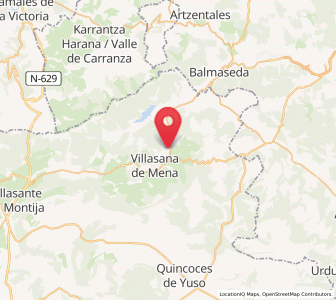Map of Entrambasaguas, Castille and León