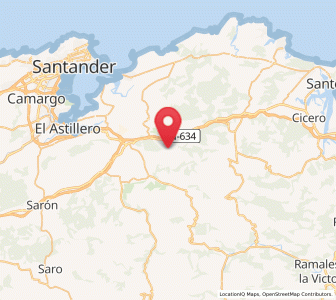 Map of Entrambasaguas, Cantabria