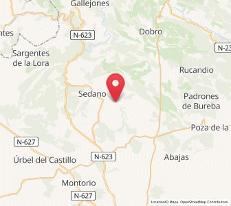 Map of Escalada, Castille and León
