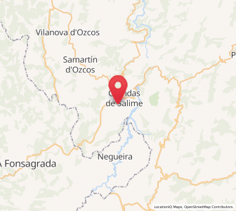 Map of Escanlares, Asturias