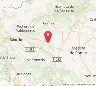 Map of Escaño, Castille and León