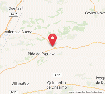 Map of Esguevillas de Esgueva, Castille and León