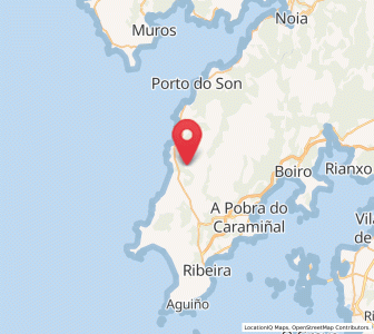 Map of Esparrelle, Galicia