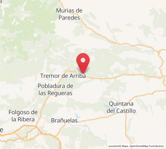 Map of Espina de Tremor, Castille and León